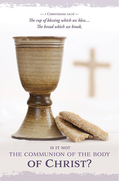 Picture of The Cup of Blessing Communion Regular Size Bulletin