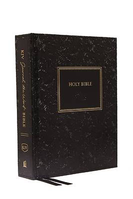 Picture of KJV, Journal the Word Bible, Hardcover, Black, Red Letter Edition, Comfort Print