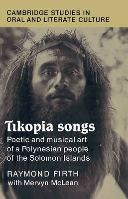 Picture of Tikopia Songs