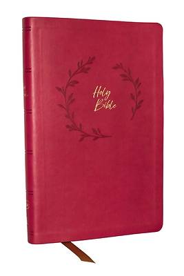 Picture of KJV Holy Bible, Value Ultra Thinline, Pink Leathersoft, Red Letter, Comfort Print