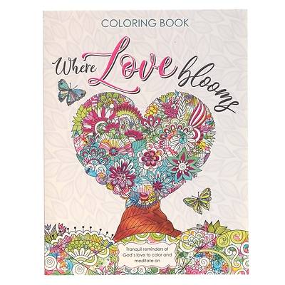 Picture of Coloring Book Where Love Blooms