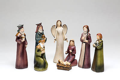 Picture of 8 Piece Regal Color Nativity