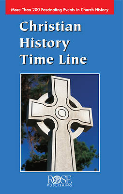 Picture of Christian History Time Line Pamphlet