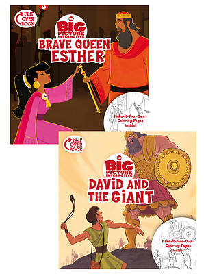 Picture of Brave Queen Esther/David and the Giant Flip-Over Book