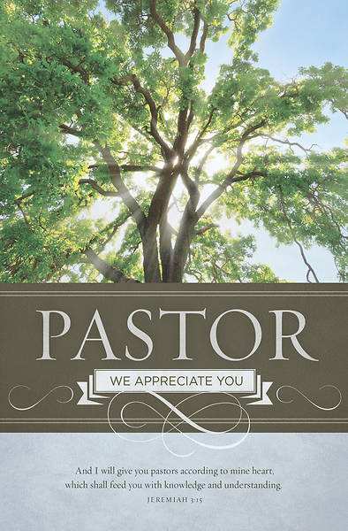 Picture of Pastor Appreciation General Regular Size Bulletin