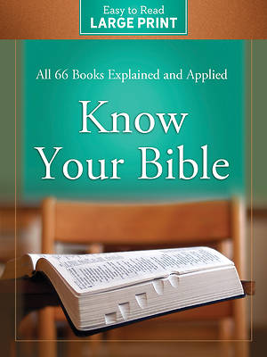 Picture of Know Your Bible Large Print Edition