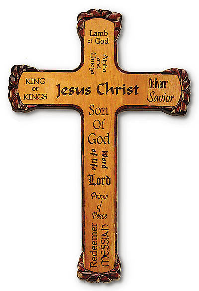 Picture of Names of Jesus Cross