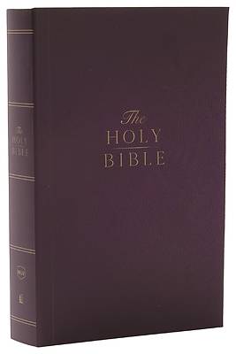 Picture of Nkjv, Compact Paragraph-Style Reference Bible, Softcover, Purple, Red Letter, Comfort Print