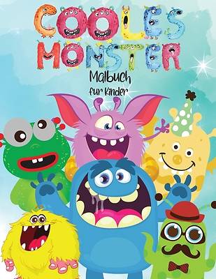 Picture of Cooles Monster-Malbuch für Kinder