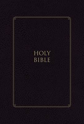 Picture of Kjv, Thompson Chain-Reference Bible, Leathersoft, Black, Red Letter, Thumb Indexed, Comfort Print