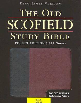 Picture of The Old Scofield Study Bible King James Version Pocket Edition