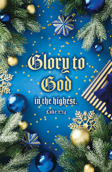 Christmas Glory to God in the highest Bulletin