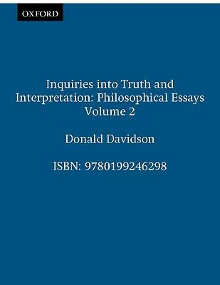 Picture of Inquiries Into Truth and Interpretation