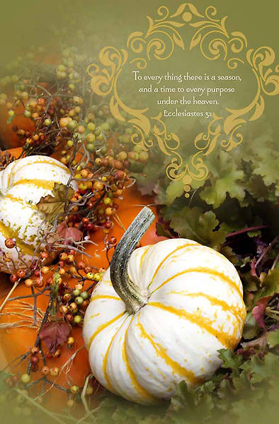 Picture of Fall Season Thanksgiving Bulletin