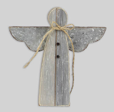 Picture of Wood and Metal Tabletop Angel