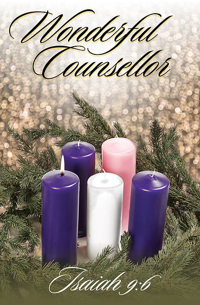 Picture of Wonderful Counsellor Advent Regular Size Bulletin