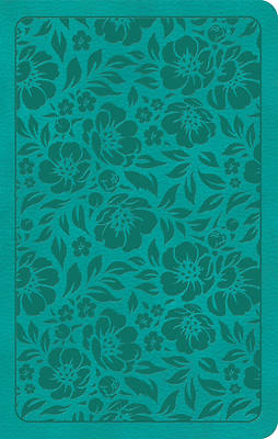 Picture of KJV Personal Size Bible, Teal Leathertouch