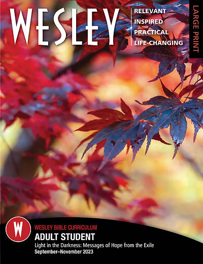 Picture of Wesley Adult Student Large Print Fall 2023