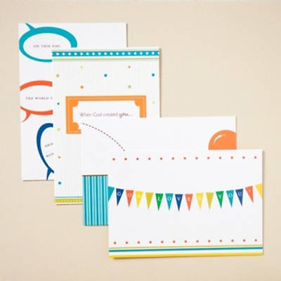Picture of Birthday Boxed Cards, Box of 12