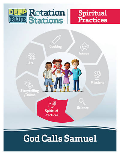 Picture of Deep Blue Rotation Station: God Calls Samuel - Spiritual Practices Station Download