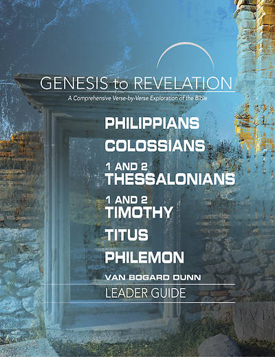 Picture of Genesis to Revelation: Philippians, Colossians, 1 and 2 Thessalonians, 1 and 2 Timothy, Titus, Philemon Leader Guide - eBook [ePub]