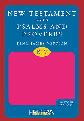 Picture of New Testament with Psalms and Proverbs-KJV-Magnetic Flap
