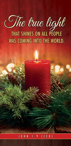Picture of Christmas The True Light that Shines Offering Envelope
