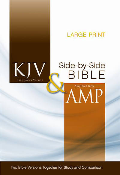 Picture of KJV and Amplified Side-By-Side Bible, Large Print