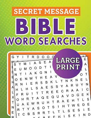 Picture of Secret Message Bible Word Searches Large Print