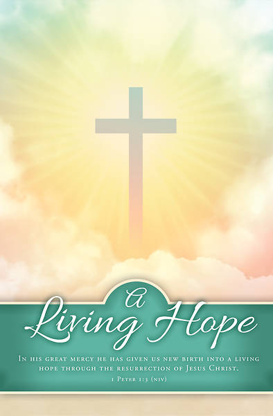 Picture of A Living Hope Easter Regular Size Bulletin