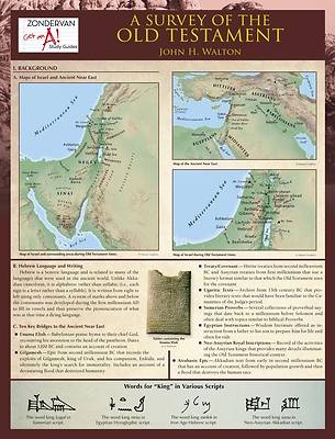 Picture of A Survey of the Old Testament Laminated Sheet - eBook [ePub]