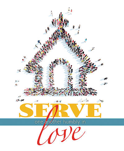 Picture of Serve One Another Humbly in Love General Regular Size  Bulletin