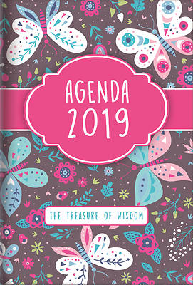 Picture of The Treasure of Wisdom - 2019 Daily Agenda - Butterflies