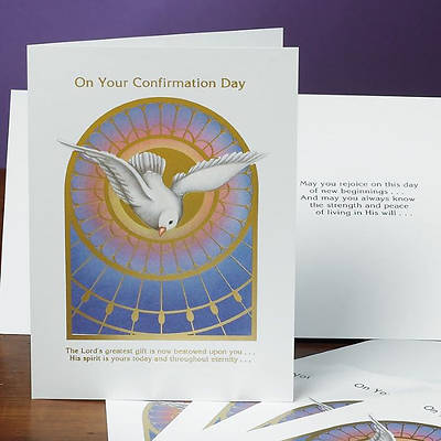 Picture of On Your Confirmation Day Card (Pkg 6)