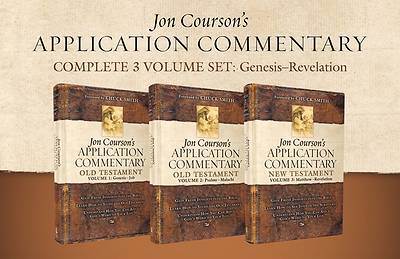 Picture of Jon Courson's Application Commentary, Complete 3-Volume Set