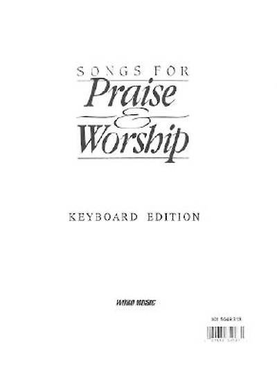 Picture of Songs of Praise and Worship
