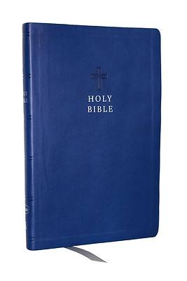 Picture of KJV Holy Bible, Value Ultra Thinline, Blue Leathersoft, Red Letter, Comfort Print