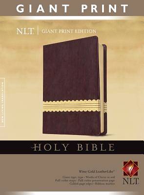Picture of Holy Bible, Giant Print NLT, Tutone