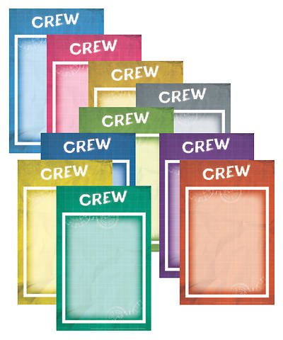 Picture of Vacation Bible School (VBS) 2017 Maker Fun Factory Crew Signs (Set of 10)