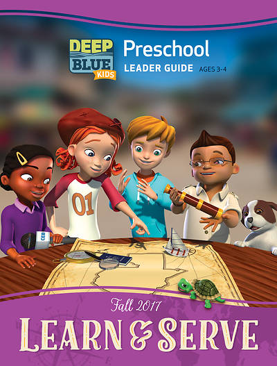 Picture of Deep Blue Kids Learn & Serve Preschool Leader Guide Download Fall 2017