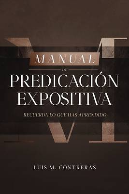 Picture of Manual de Predicación Expositiva