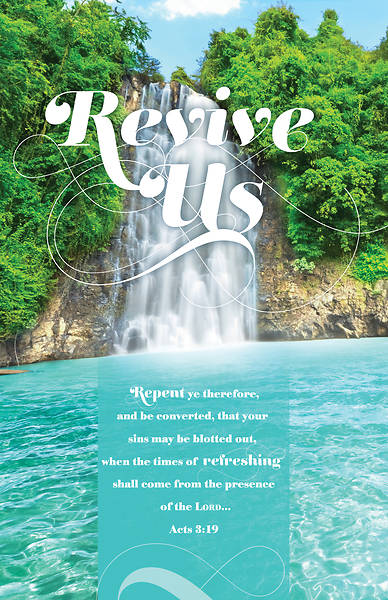 Picture of Revive Us General Regular Size Bulletin