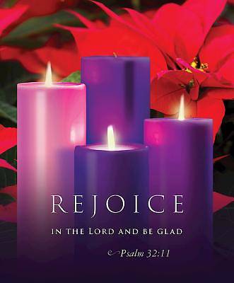Picture of Rejoice Advent Sunday 3 Bulletin 2015, Large (Pkg of 50)