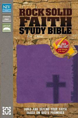Picture of Rock Solid Faith Study Bible for Teens-NIV