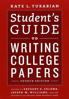 Picture of Student's Guide to Writing College Papers