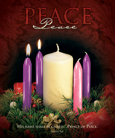 Picture of Peace Advent Week 2 Legal Size Bulletin