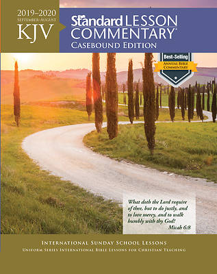 Picture of KJV Standard Lesson Commentary Casebound Edition 2019-2020