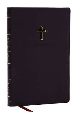 Picture of KJV Holy Bible, Ultra Thinline, Black Leathersoft, Red Letter, Comfort Print