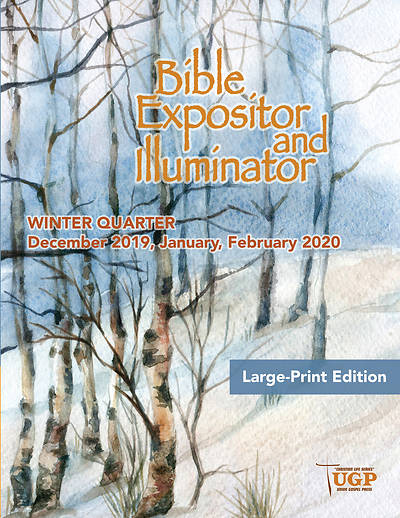 Picture of Union Gospel Bible Expositor Large Print Winter 2019-2020