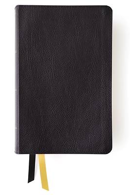 Picture of Nkjv, Thompson Chain Reference Bible, Handy Size, European Bonded Leather, Black, Red Letter, Comfort Print